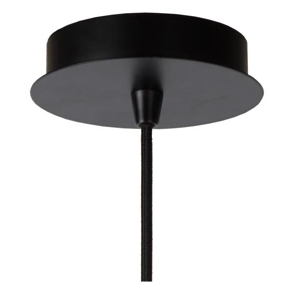 Lucide WOLFRAM - Suspension - Ø 65 cm - 1xE27 - Noir - détail 1